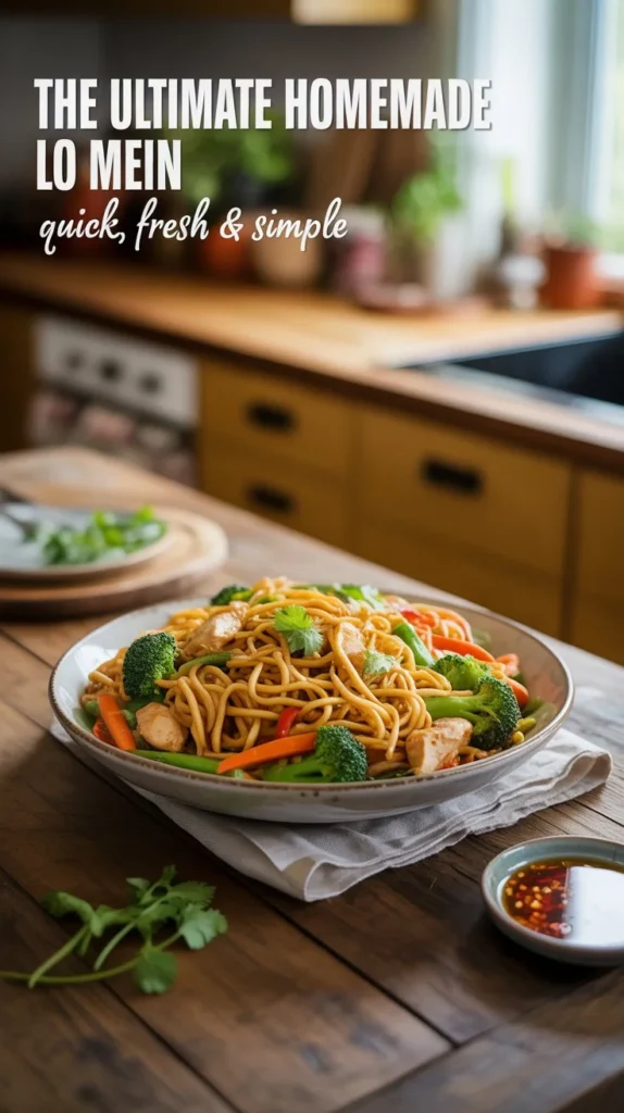 The Ultimate Homemade Lo Mein – Quick, Fresh & Simple