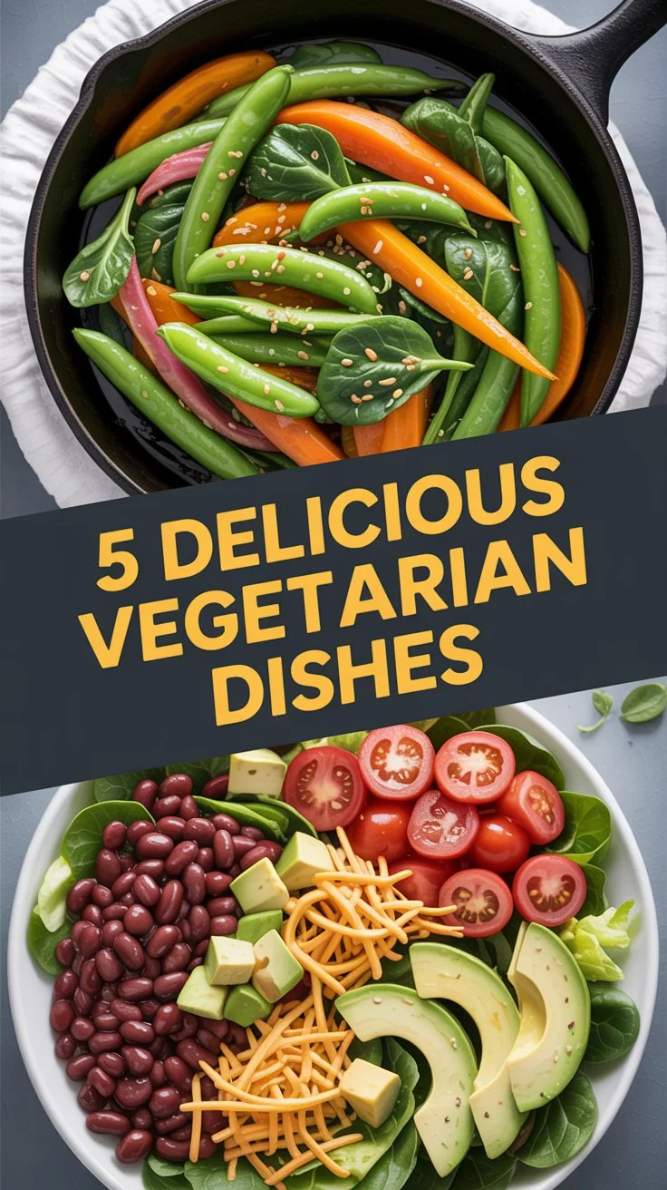 Read more about the article Satisfy Your Cravings with These 5 Healthy Vegetarian Dishes