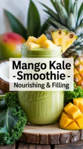 Read more about the article Creamy Mango Kale Smoothie Recipe: A Nutrient-Packed Morning Boost