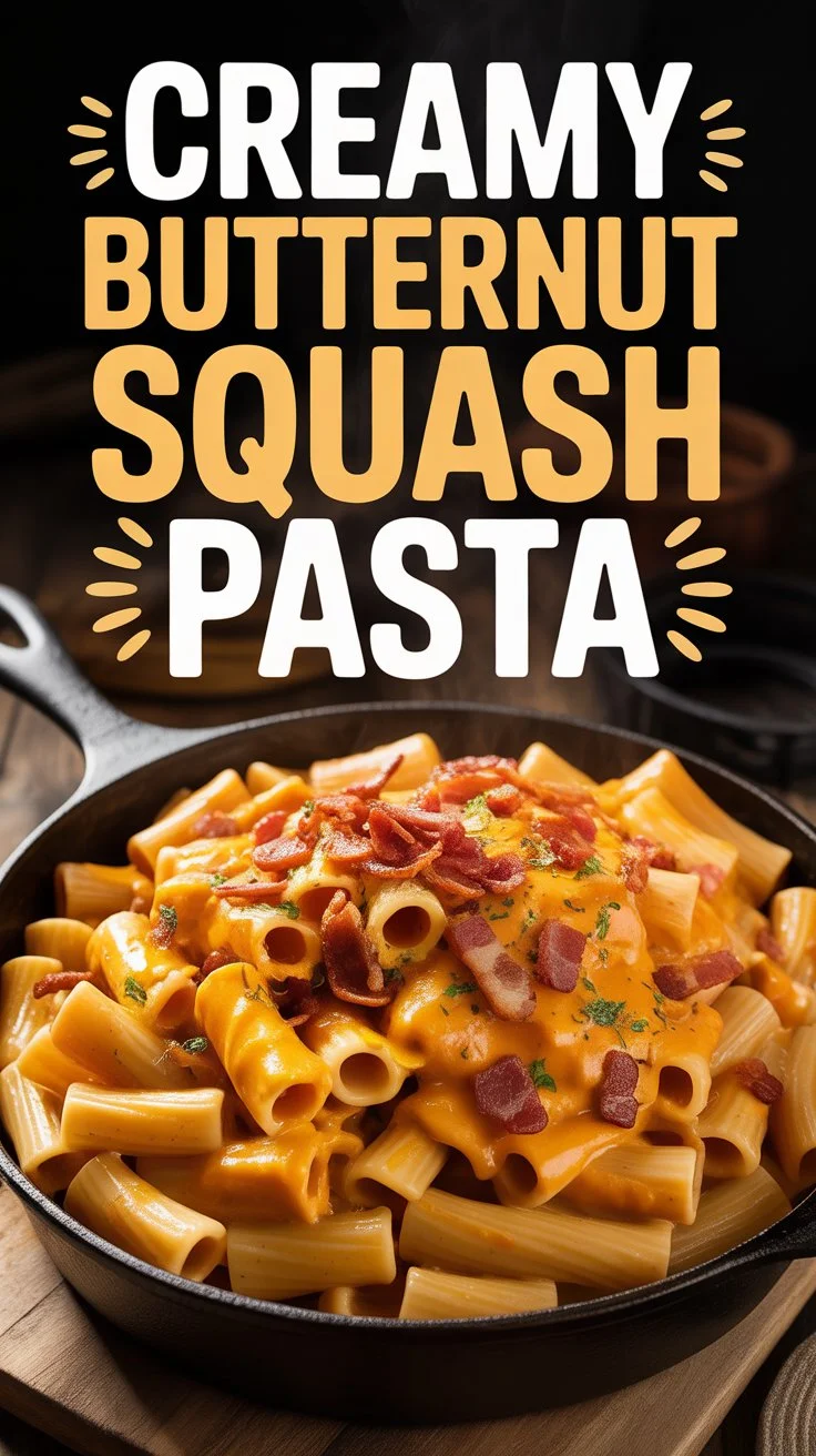 You are currently viewing 🌱 Creamy Vegan Butternut Squash Pasta Recipe — The Ultimate Cozy & Healthy Dinner