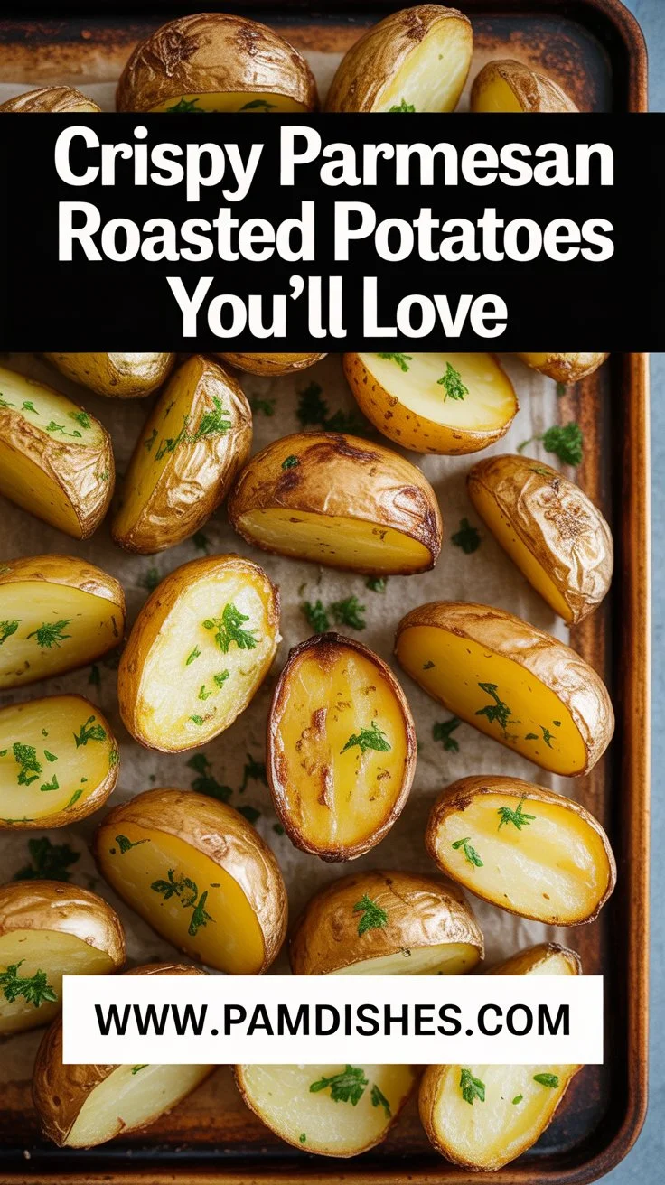 You are currently viewing Crispy Parmesan Potatoes Recipe (Easy, Golden & Irresistible!)