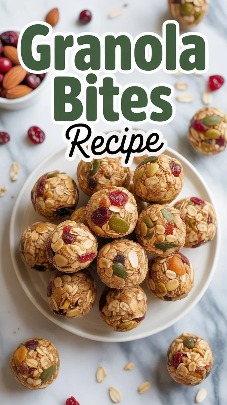 You are currently viewing 🥣 Crunchy Granola Bites Recipe: The Perfect Healthy Snack You’ll Crave