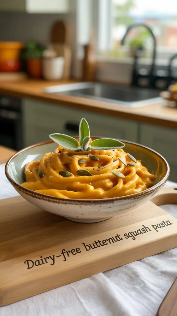  Dairy-Free Butternut Squash Pasta That’s Silky & Satisfying