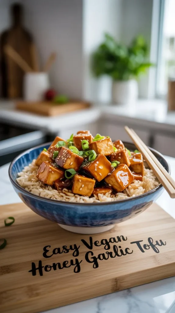 Easy Vegan Honey Garlic Tofu Recipe Thatβs Irresistible