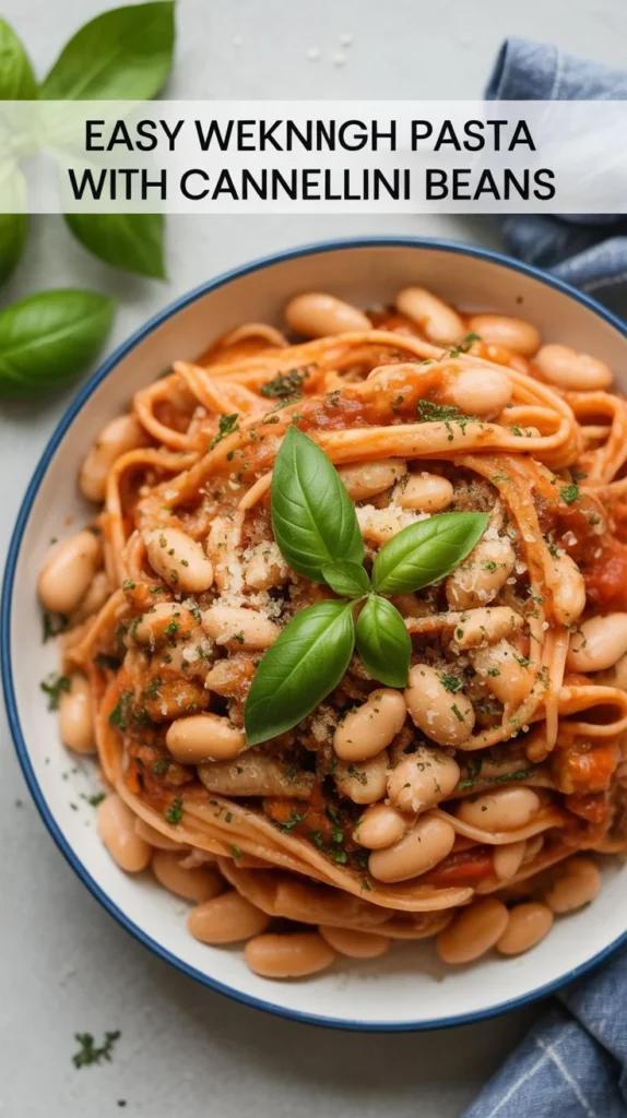 Easy Weeknight Pasta with Cannellini Beans