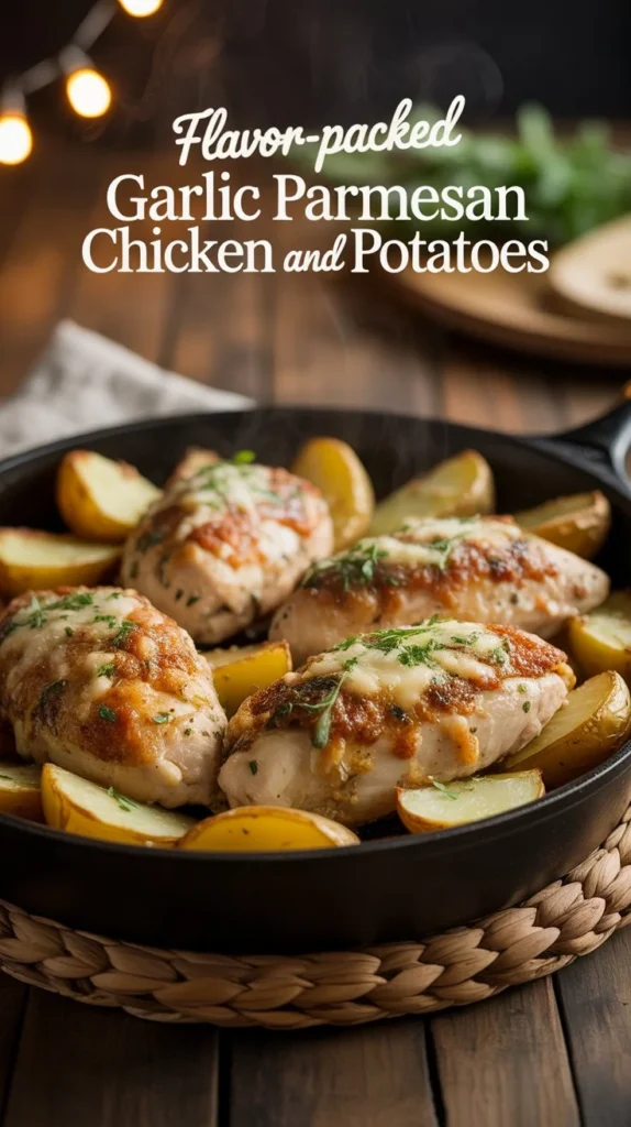 Flavor-Packed Garlic Parmesan Chicken and Potatoes for Busy Nights