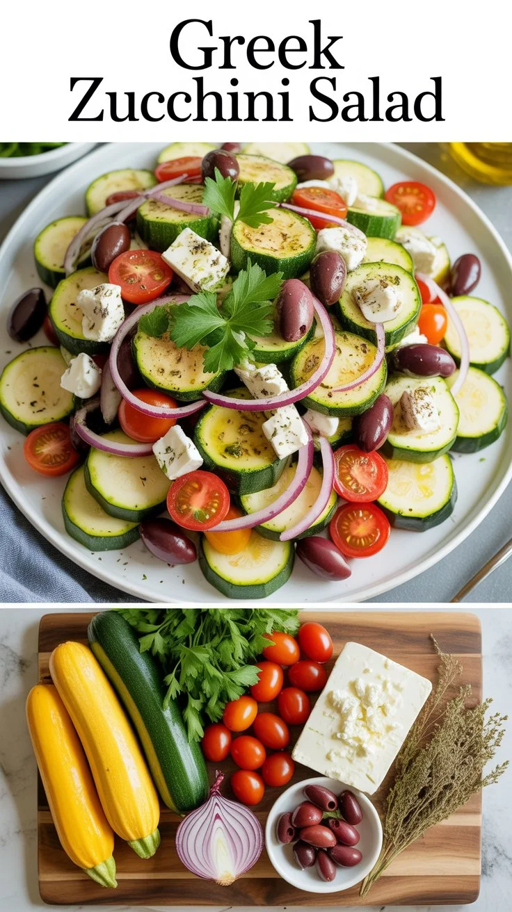 Read more about the article Greek Zucchini Salad Recipe — Fresh, Flavorful & Healthy