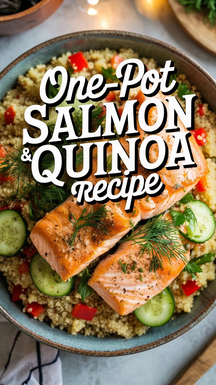 You are currently viewing One-Pot Salmon and Quinoa Recipe (Healthy, Quick & Delicious!)