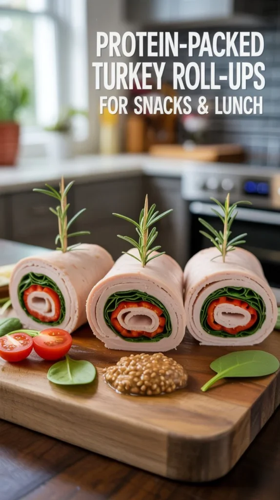 Protein-Packed Turkey Roll-Ups for Snacks & Lunch