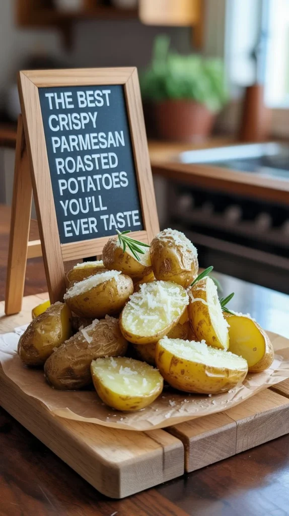 The Best Crispy Parmesan Roasted Potatoes You’ll Ever Taste