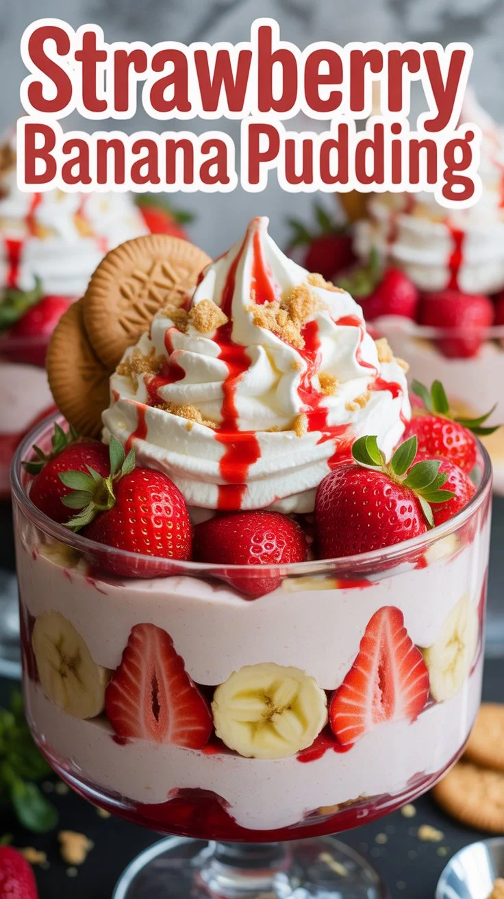 Read more about the article 🍓 Strawberry Pudding Recipe — A Luscious, Creamy Delight