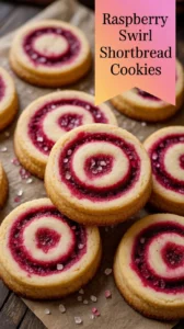 Read more about the article Raspberry Swirl Shortbread Cookies Recipe