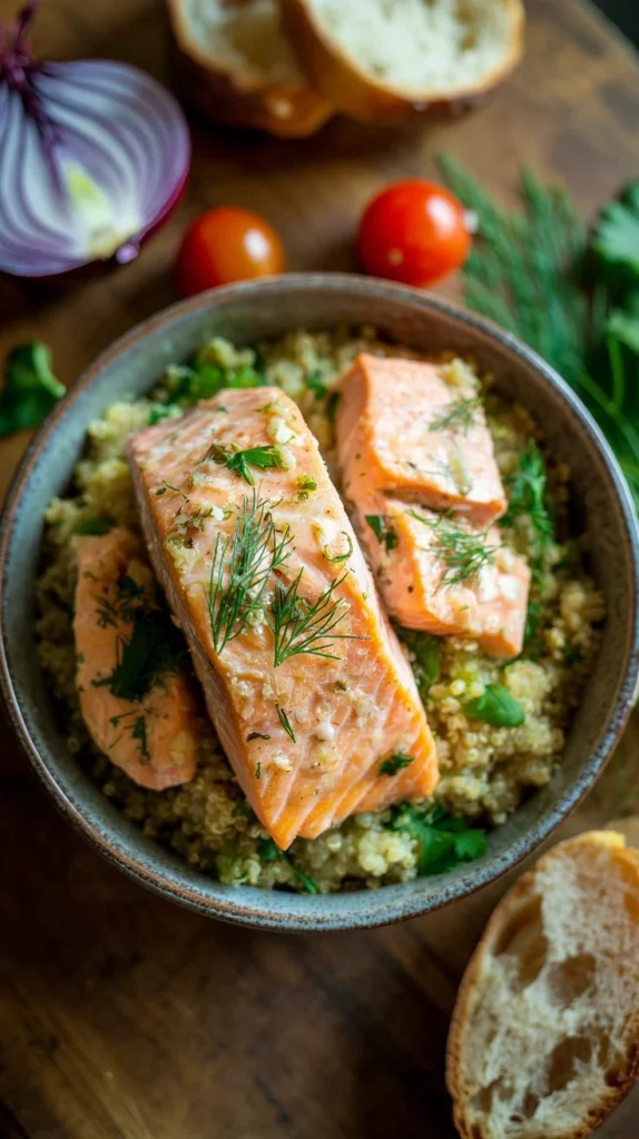 This One-Pot Salmon Quinoa Is Blowing Up Pinterest—Here’s Why