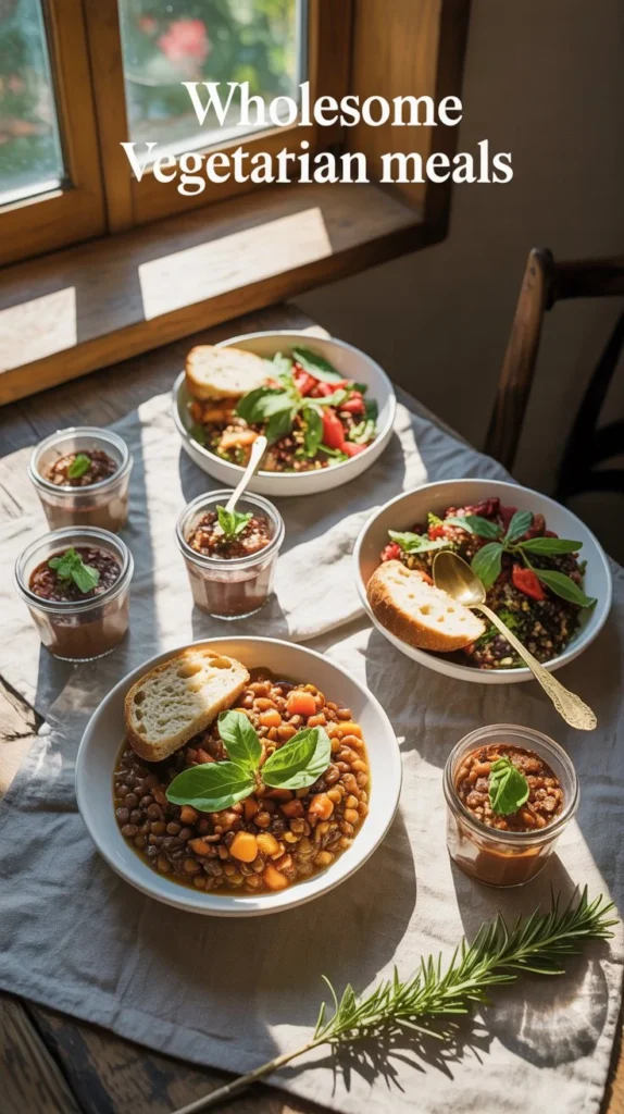 Wholesome Vegetarian Meals to Satisfy Any Craving