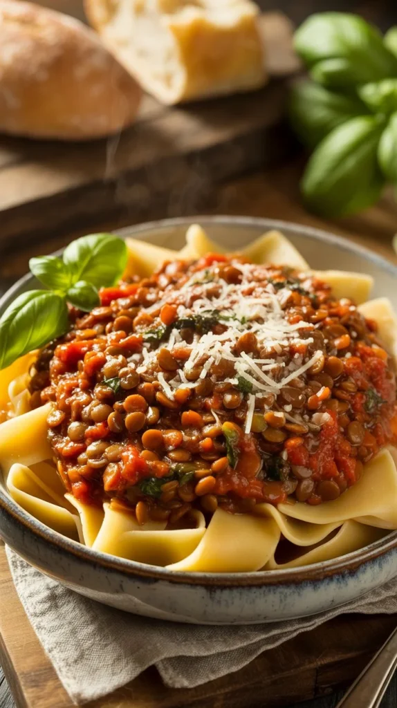 Rich & Flavorful Lentil Bolognese Recipe You’ll Want Every Week